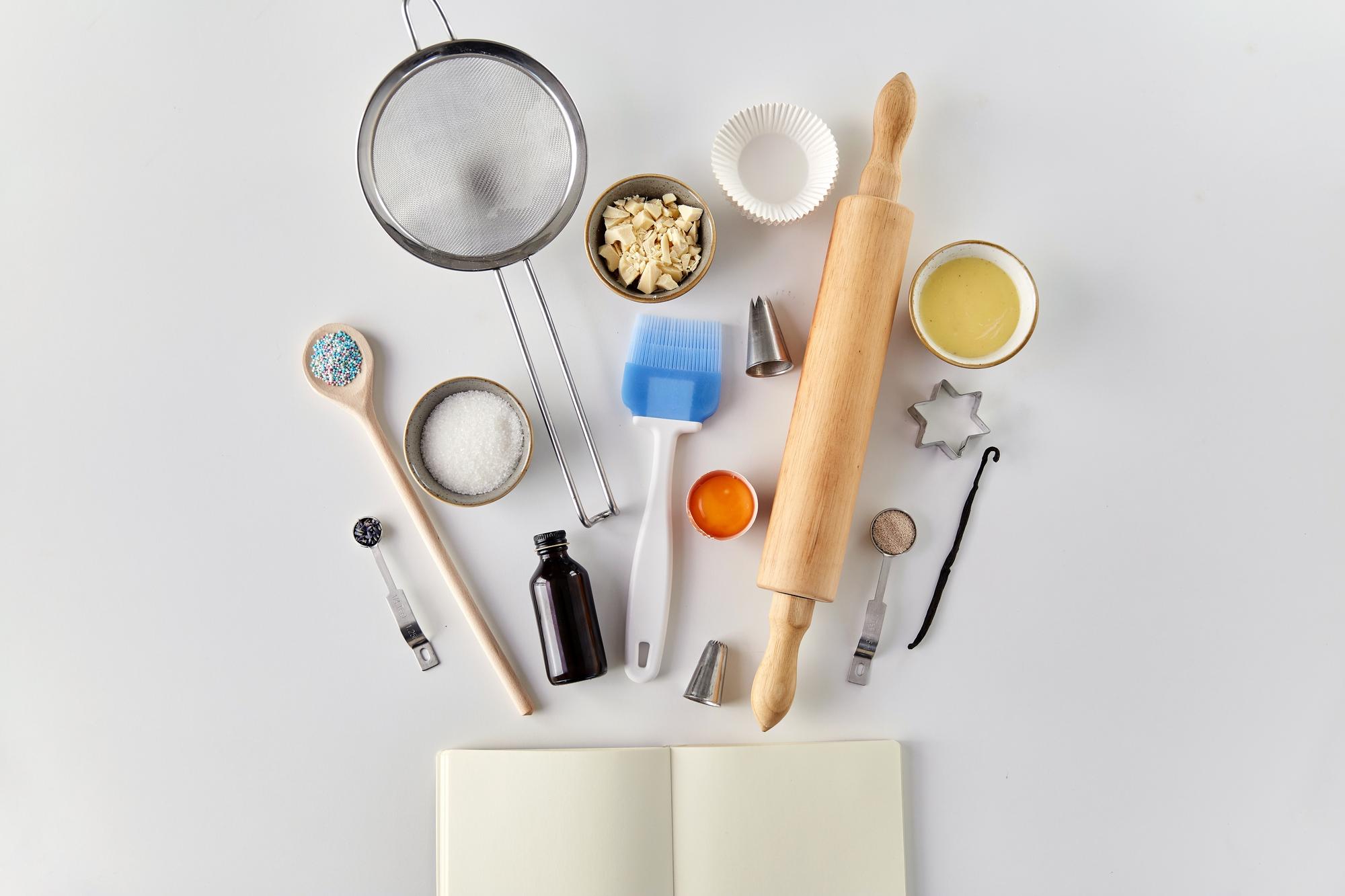 Set di attrezzi da cucina professionali